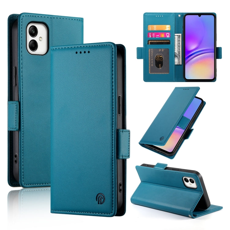 Custodia in pelle smerigliata magnetica con fibbia laterale per Samsung Galaxy