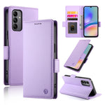 Custodia in pelle smerigliata magnetica con fibbia laterale per Samsung Galaxy