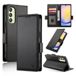 Custodia in pelle smerigliata magnetica con fibbia laterale per Samsung Galaxy