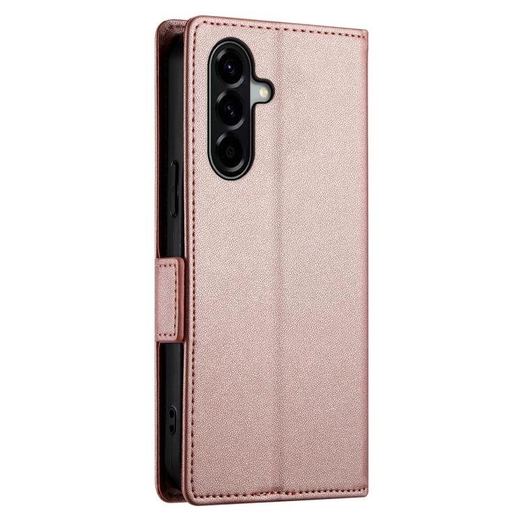 Custodia magnetica in pelle smerigliata con fibbia laterale per Samsung Galaxy