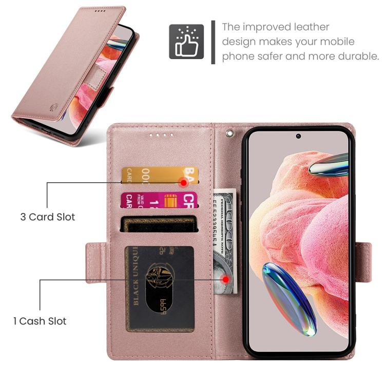 Custodia magnetica in pelle smerigliata con fibbia laterale per Samsung Galaxy