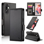 Custodia magnetica in pelle smerigliata con fibbia laterale per Samsung Galaxy