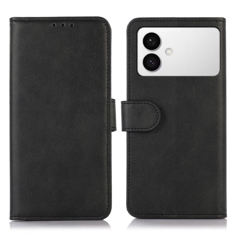 Custodia per cellulare in pelle con texture mucca per Galaxy S26 FE 5G