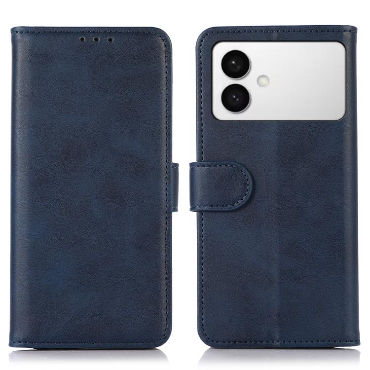 Custodia per cellulare in pelle con texture mucca per Galaxy S26 FE 5G