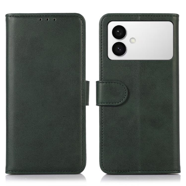 Custodia per cellulare in pelle con texture mucca per Galaxy S26 FE 5G