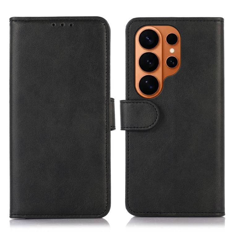 Custodia per cellulare in pelle con texture mucca per Galaxy S26 FE 5G