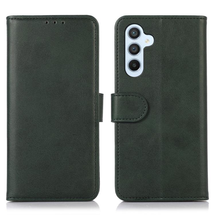 Custodia per cellulare in pelle con texture mucca per Galaxy S26 FE 5G