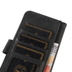 Custodia per cellulare in pelle con texture mucca per Galaxy S26 FE 5G