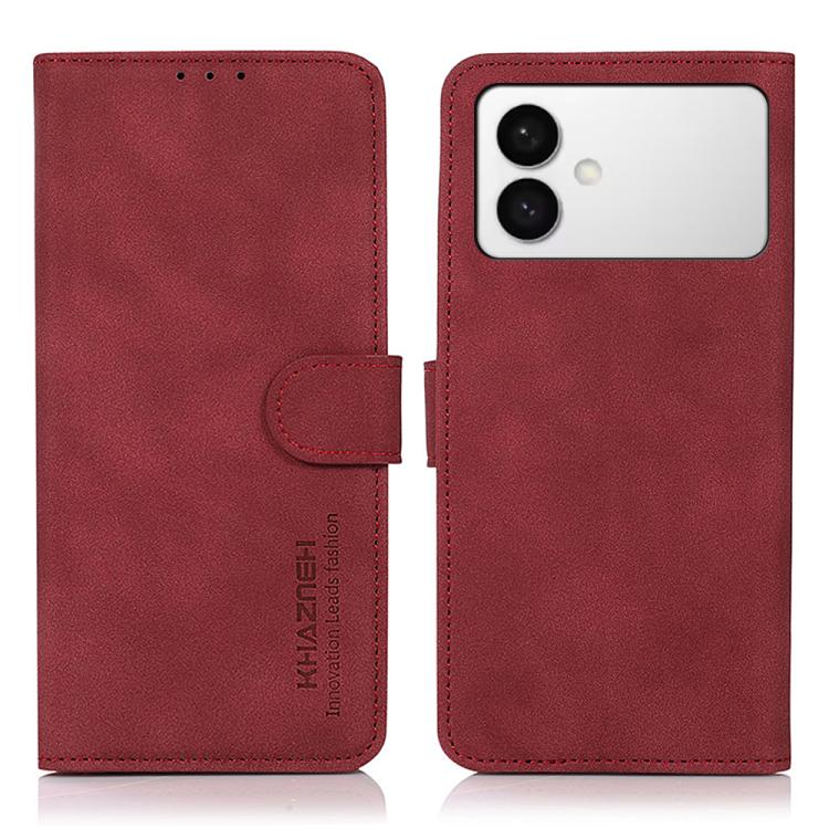 Custodia in pelle con texture opaca per Galaxy S26 FE 5G