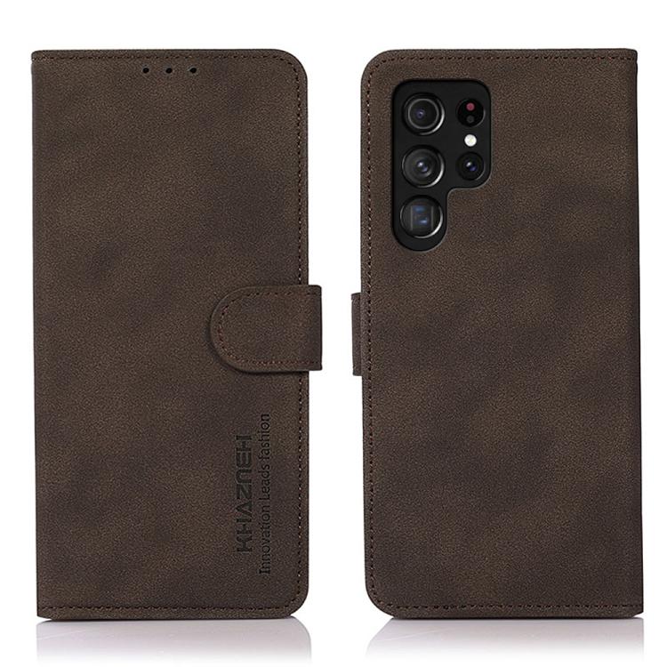 Custodia in pelle con texture opaca per Galaxy S26 FE 5G