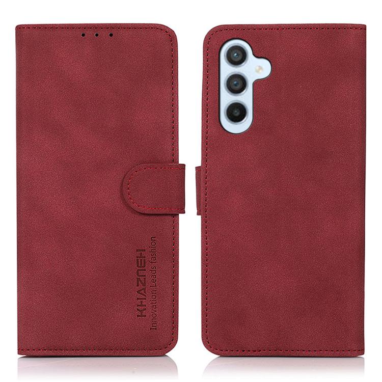 Custodia in pelle con texture opaca per Galaxy S26 FE 5G