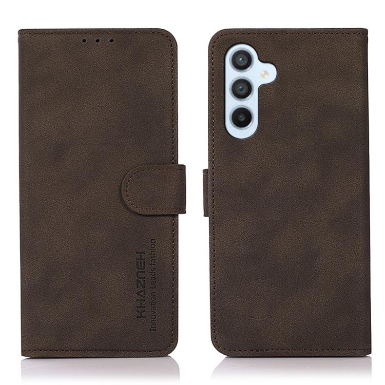 Custodia in pelle con texture opaca per Galaxy S26 FE 5G