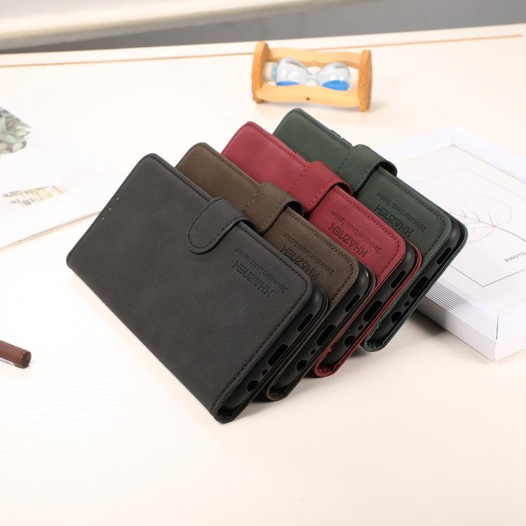 Custodia in pelle con texture opaca per Galaxy S26 FE 5G