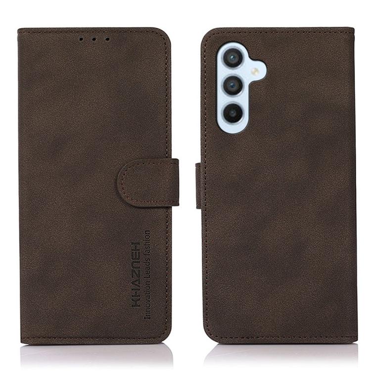 Custodia in pelle con texture opaca per Galaxy S26 FE 5G