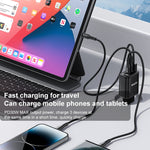 Caricabatterie digitale Yesido YC69 30W USB-C Dual