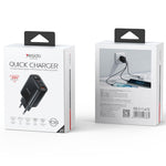 Caricabatterie digitale Yesido YC69 30W USB-C Dual