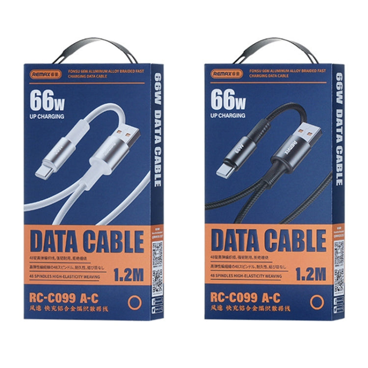 Cavo ricarica rapida USB Type-C 66W 1,2 m Remax