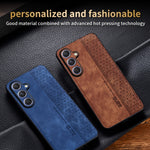 Custodia 3D effetto pelle per Samsung Galaxy S25+ 5G