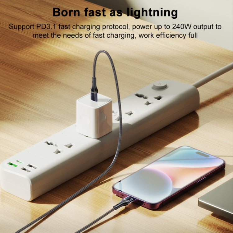 Cavo ricarica USB-C 240W Yesido CA166 1,2 m