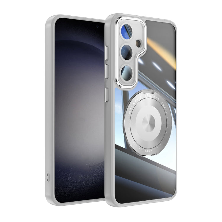 Custodia TPU ibrido acrilico MagSafe a 360 gradi per Samsung Galaxy S26+ 5G
