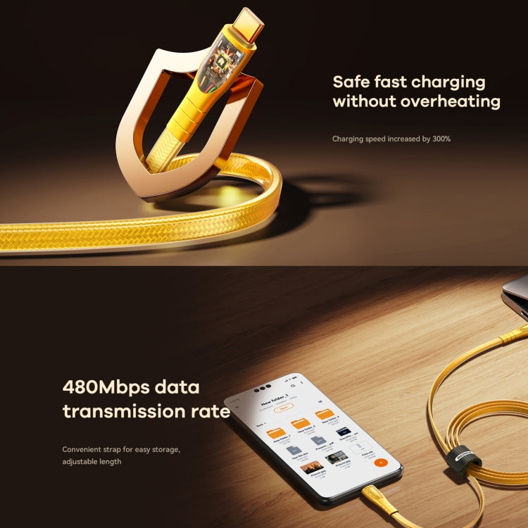 Cavo ricarica rapida USB-C 60W 1,2 m Remax RC-C166