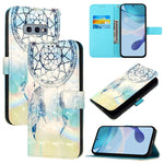 Custodia in pelle con flip orizzontale e pittura 3D per Samsung Galaxy S24 FE 5G