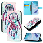 Custodia in pelle con flip orizzontale e pittura 3D per Samsung Galaxy S24 FE 5G