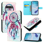 Custodia in pelle con flip orizzontale e pittura 3D per Samsung Galaxy S24 FE 5G