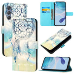 Custodia in pelle con flip orizzontale e pittura 3D per Samsung Galaxy M56 5G