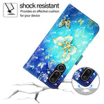 Custodia in pelle con flip orizzontale e pittura 3D per Samsung Galaxy M56 5G