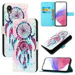 Custodia in pelle con vibrazione orizzontale per Samsung Galaxy A24 4G