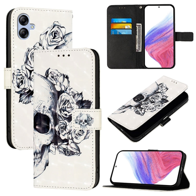 Custodia in pelle con vibrazione orizzontale per Samsung Galaxy A24 4G