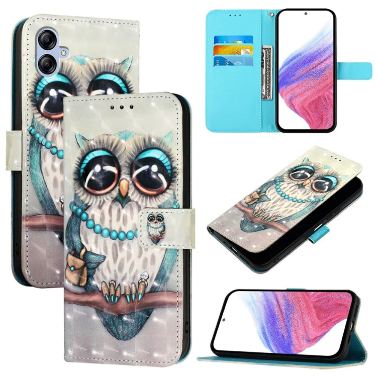 Custodia in pelle con vibrazione orizzontale per Samsung Galaxy A24 4G