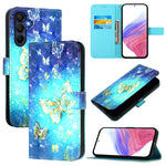 Custodia in pelle con vibrazione orizzontale per Samsung Galaxy A27 5G