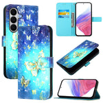 Custodia in pelle con vibrazione orizzontale per Samsung Galaxy A27 5G