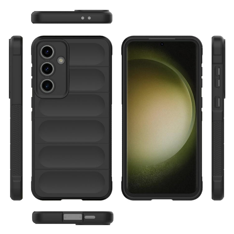 Custodia TPU e flanella per Samsung Galaxy S24 FE 5G - immagine 3