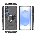 Custodia protettiva antiurto con supporto ad anello magnetico per Samsung Galaxy