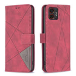 Custodia in pelle con trama a rombo e fibbia magnetica per Samsung Galaxy XCover