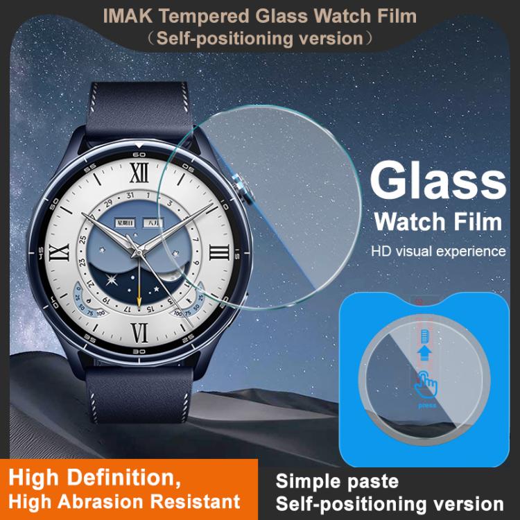 Pellicola per orologi in vetro temperato imak, versione autoposizionante, For Xiaomi Watch S5 46mm, For Xiaomi Watch 5, For Xiaomi Watch S4 41mm, For Xiaomi Smart Band 9 Active/Redmi Band 3, For Xiaomi Watch S4                                          ...