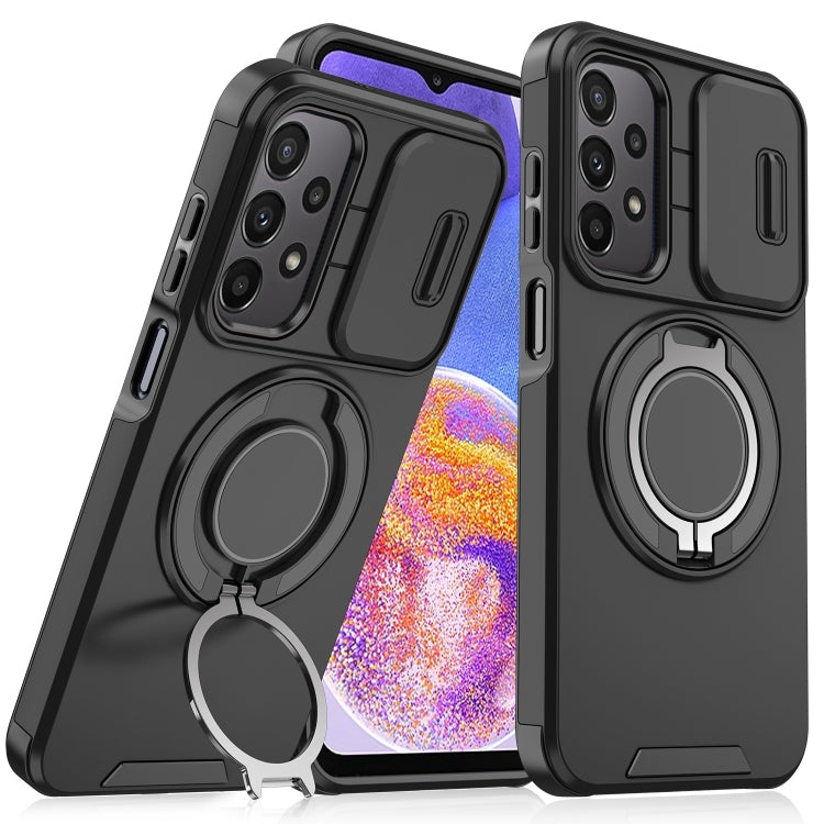 Custodia con supporto ad anello scorrevole per Samsung Galaxy A23 5G