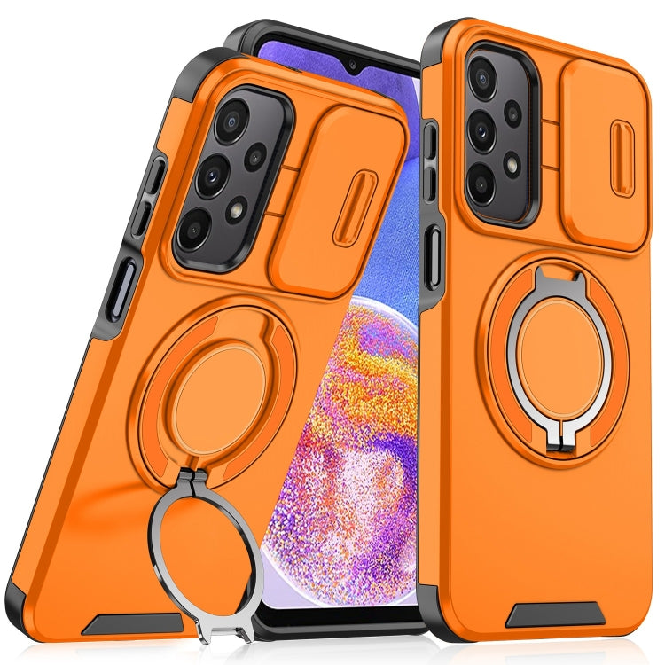 Custodia con supporto ad anello scorrevole per Samsung Galaxy A23 5G