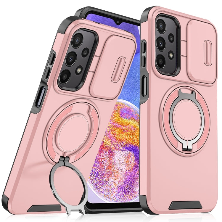 Custodia con supporto ad anello scorrevole per Samsung Galaxy A23 5G