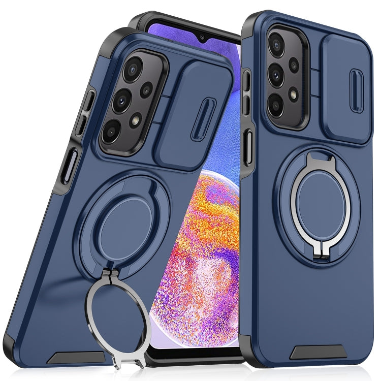 Custodia con supporto ad anello scorrevole per Samsung Galaxy A23 5G