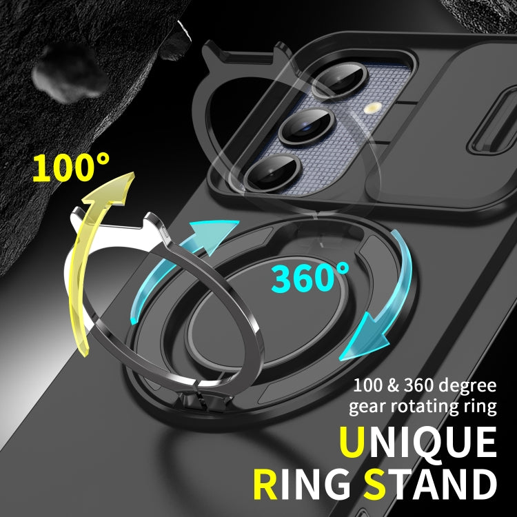 Custodia con supporto ad anello scorrevole per Samsung Galaxy A23 5G