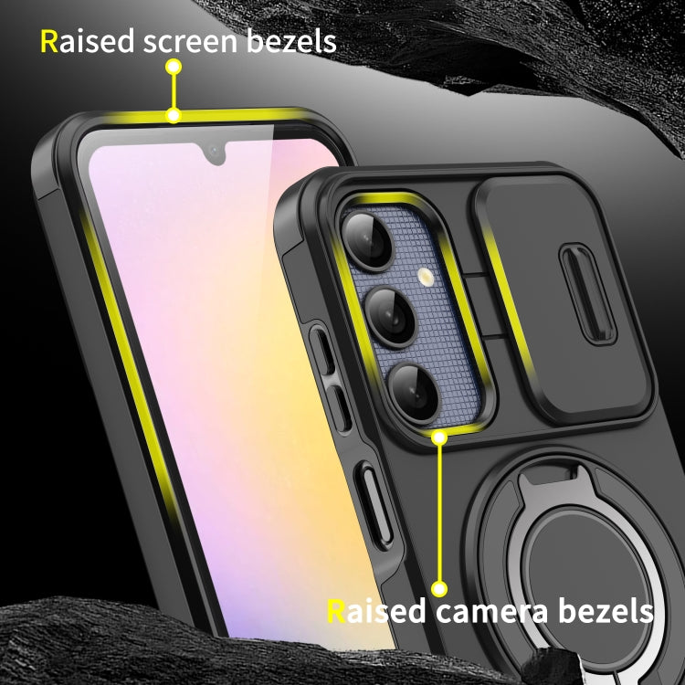 Custodia con supporto ad anello scorrevole per Samsung Galaxy A23 5G