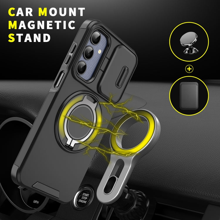 Custodia con supporto ad anello scorrevole per Samsung Galaxy A23 5G