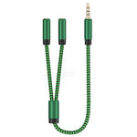 Cavo adattatore audio 2 in 1 con doppio jack 3,5 mm
