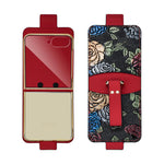 Custodia a copertura totale con motivo in rilievo per Galaxy Z Flip8 5G con