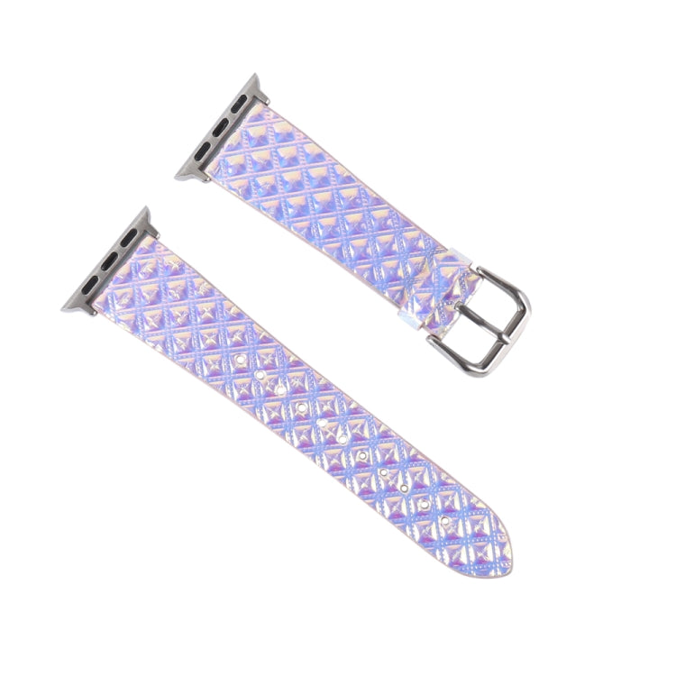 Cinturino ricambio Apple Watch con texture squame di pesce