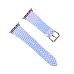 Cinturino ricambio Apple Watch con texture squame di pesce